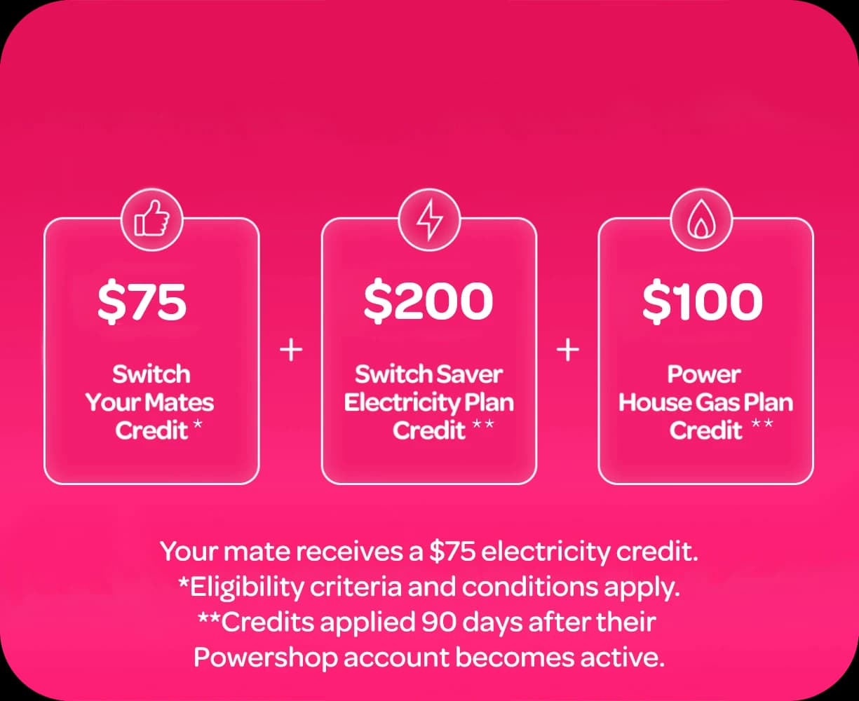 Credits for your mate when they switch