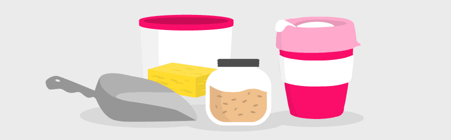 containers for foodstuffs and hot drinks
